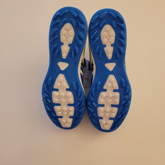 Atongmu STAR sneakers. Blue/yellow. NWT - Picture 6 of 9